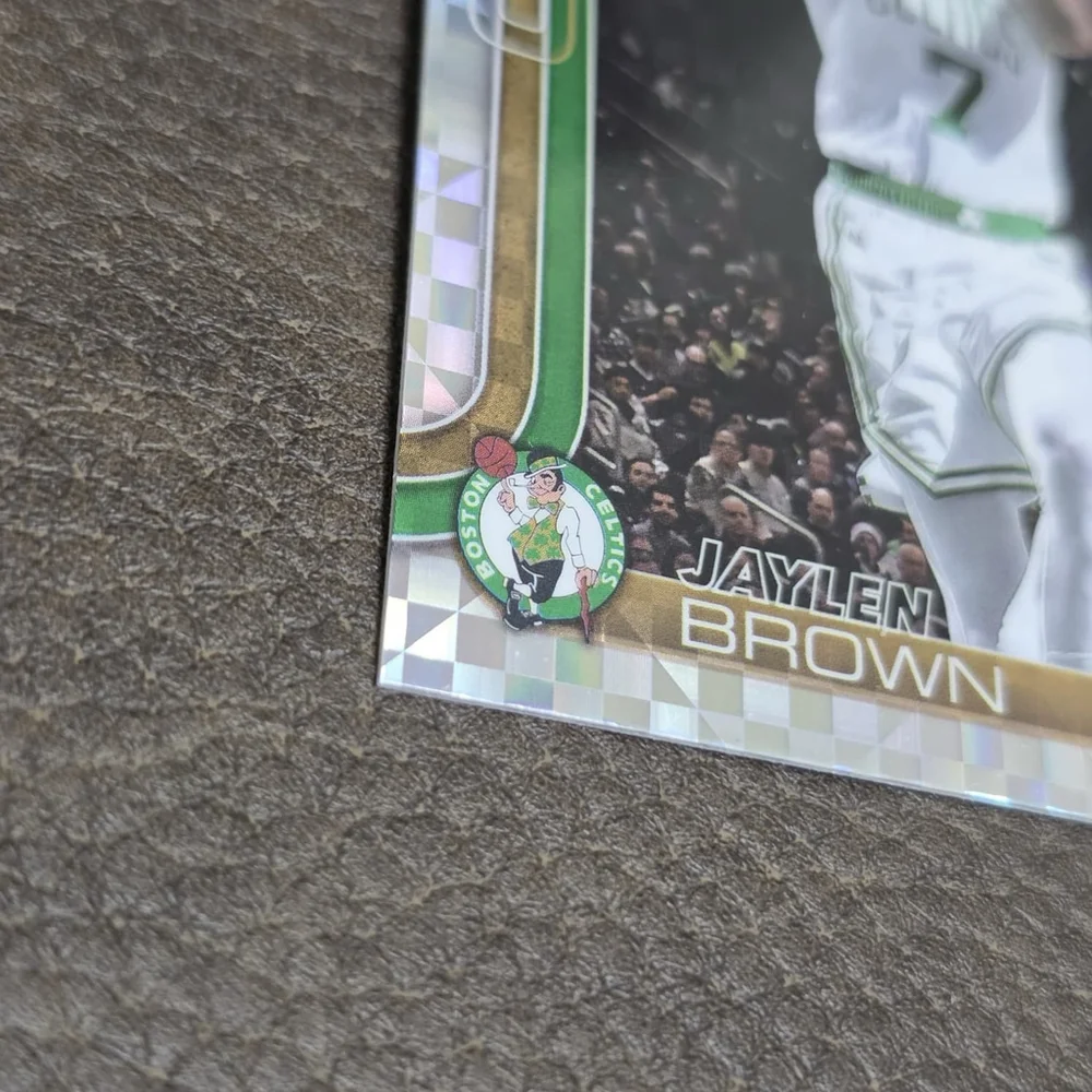 2025–26 Topps Chrome Jaylen Brown X-Fractor Refractor Celtics #51 NM